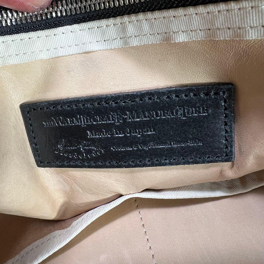 THE WARMTHCRAFTS マニュファクチャー SAM 黒 ビジネスバッグ