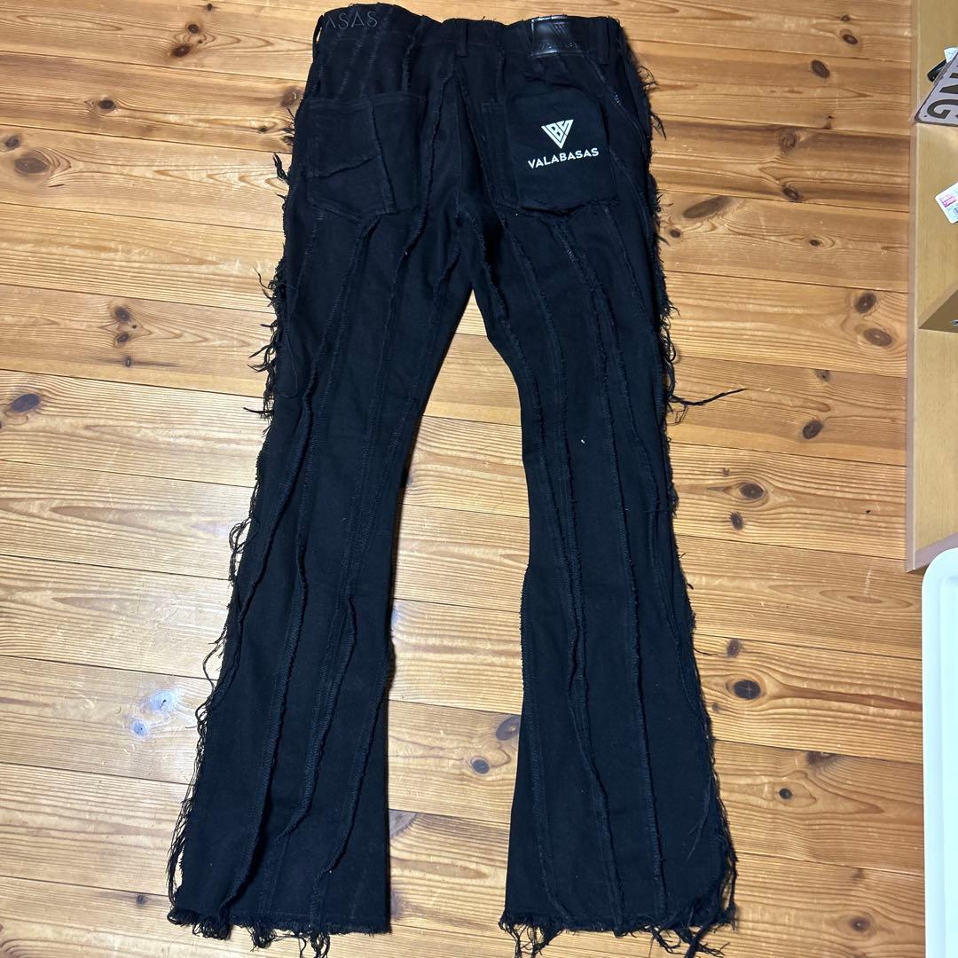 VALABASAS フリンジデニムパンツ サイズ32