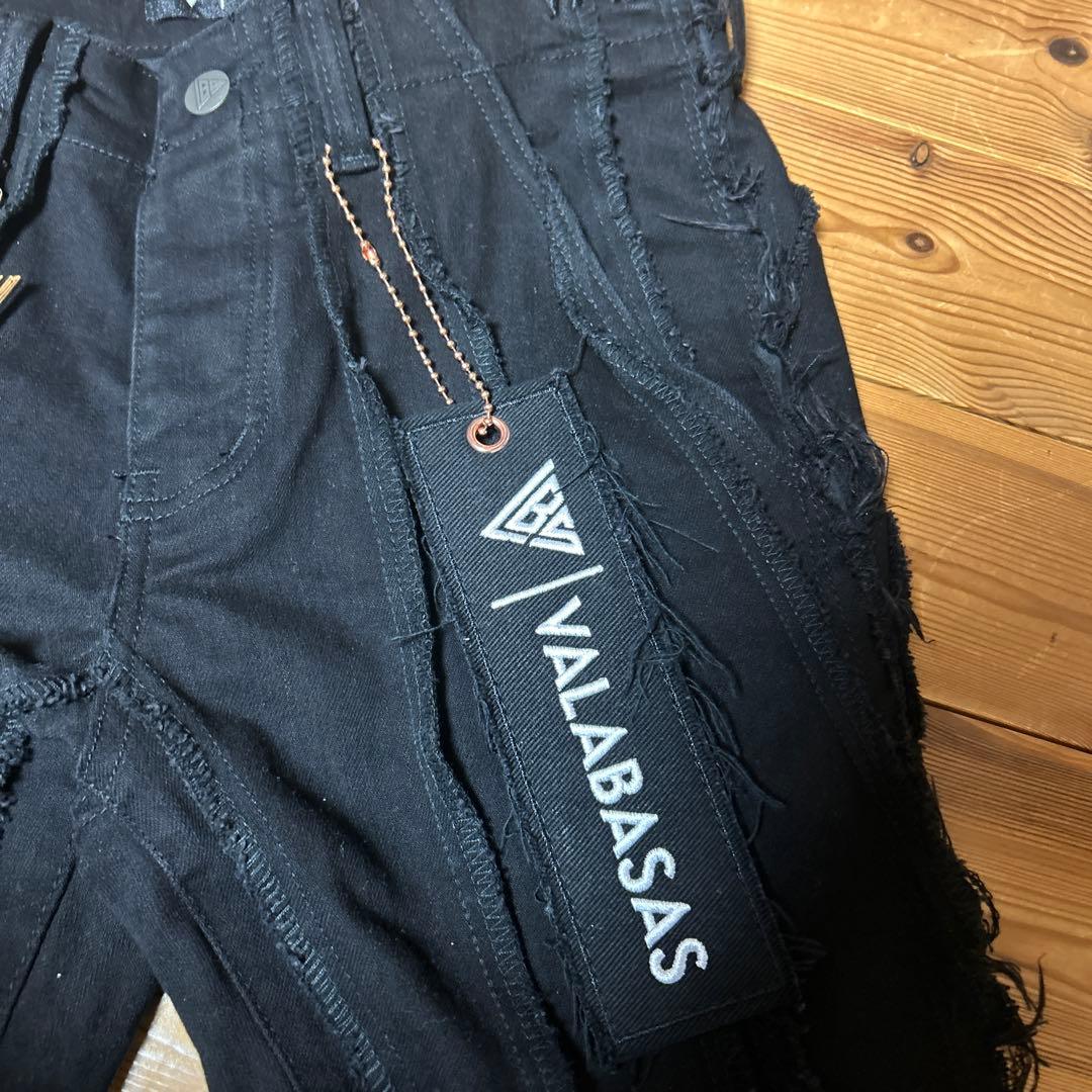 VALABASAS フリンジデニムパンツ サイズ32