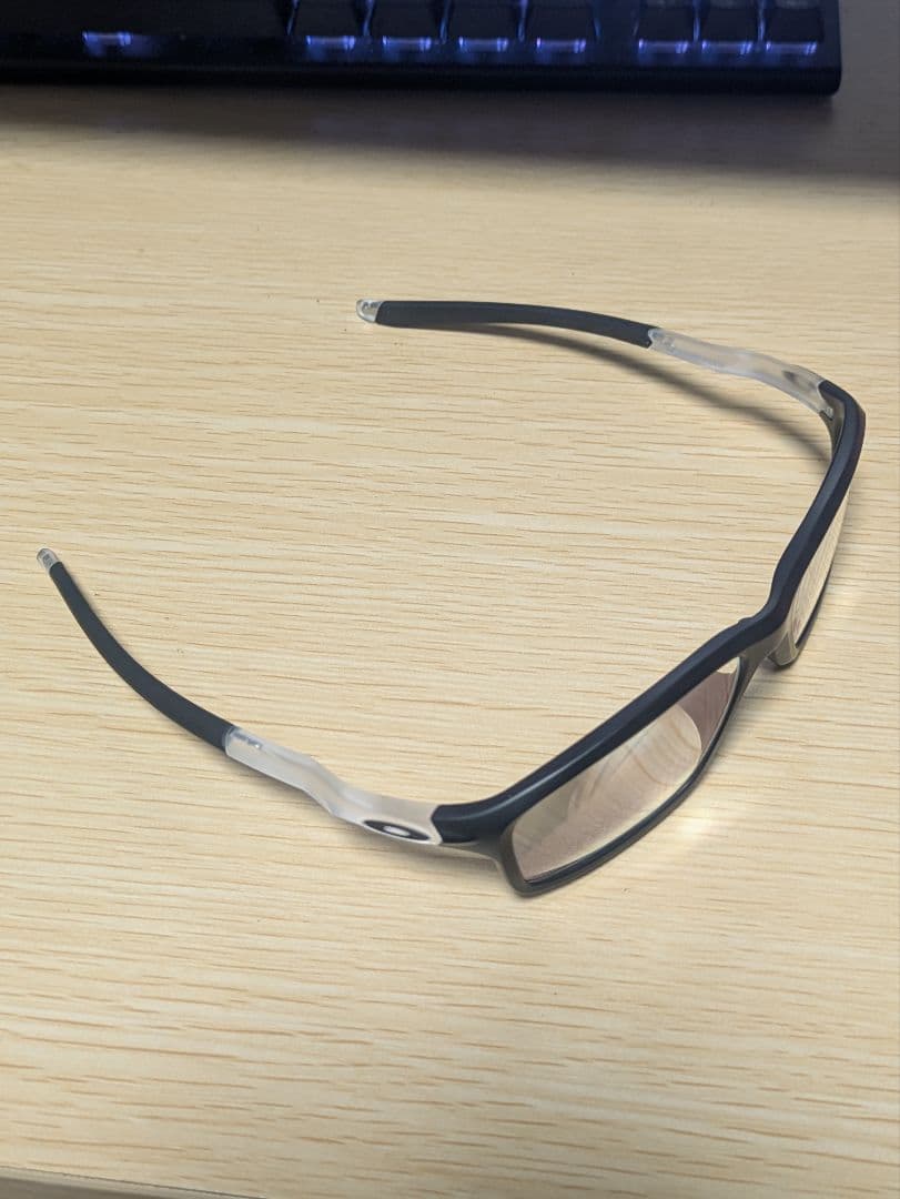 Oakley スポーツメガネ 両目 +4.00 ブラック/クリア