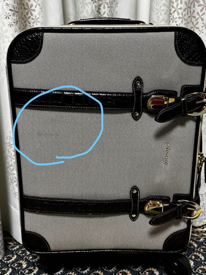 SWANY トランクキャリーバッグ クロコダイル型