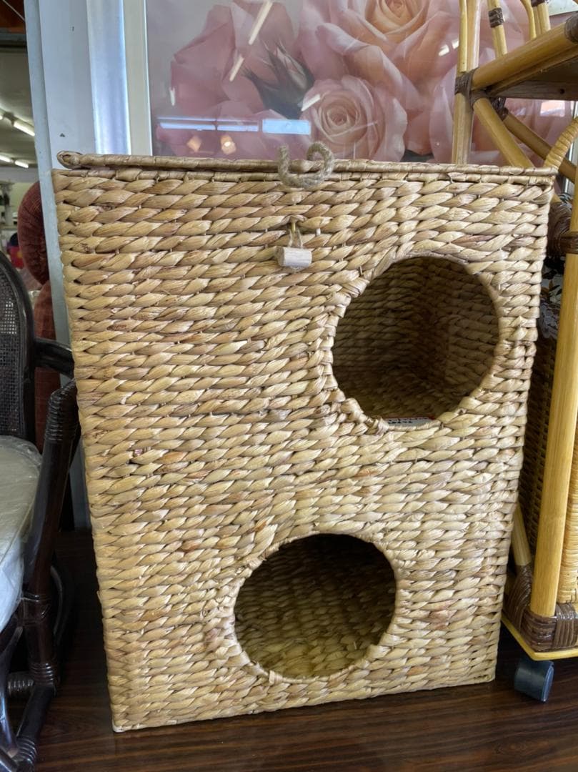 キャットハウス　猫　ペットハウス　キャットタワー　籠　かご　カゴ　おもちゃ
