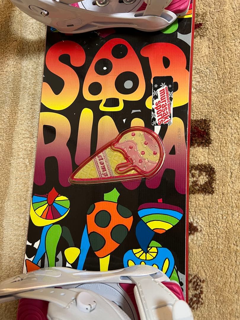 スノーボード　板　sabrina ashlee rc 138 サブリナ　女性