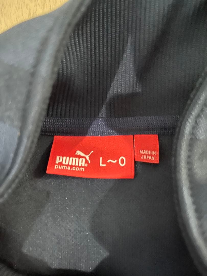 PUMA ジャージ L ネイビー/レッド