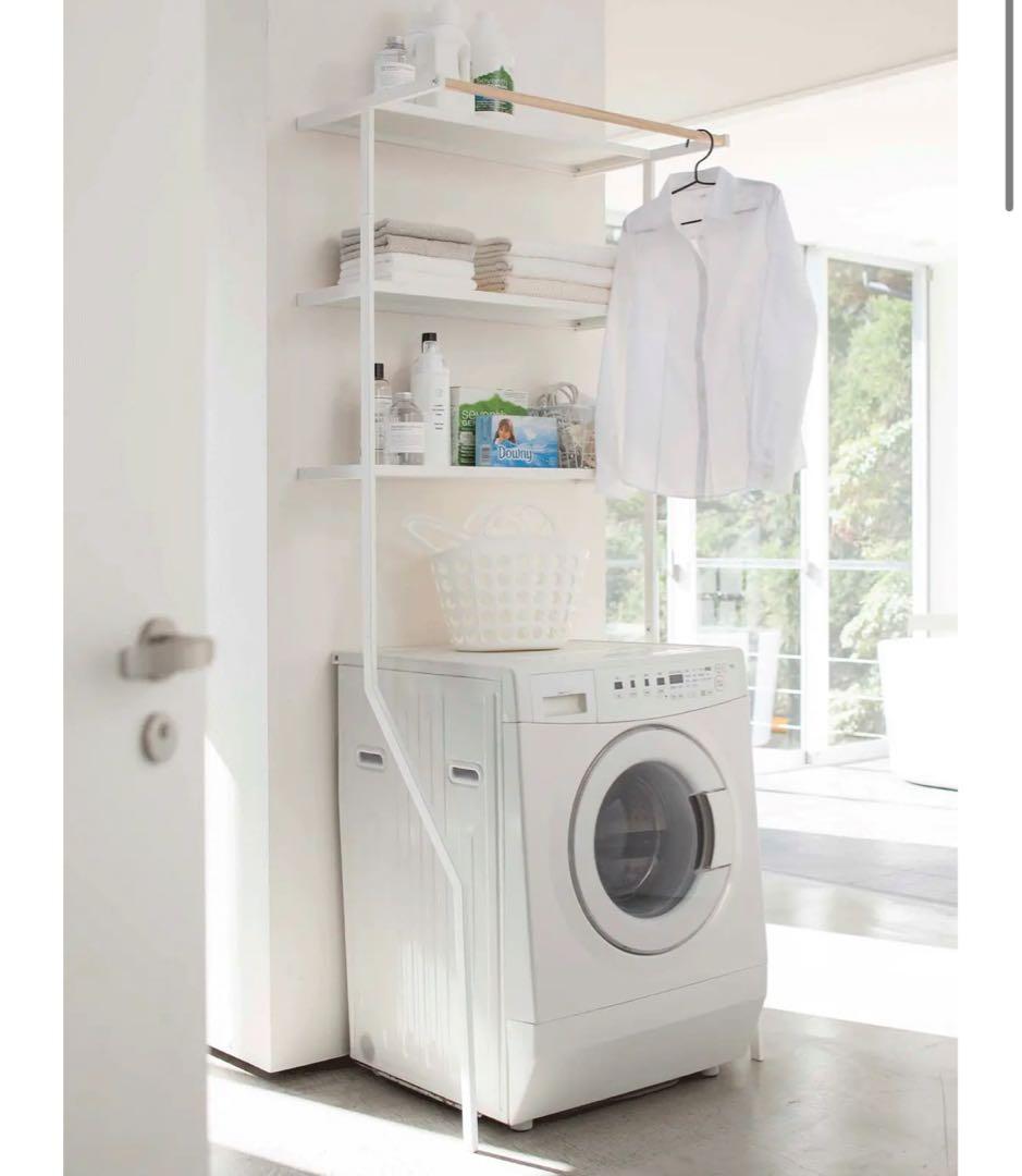 立て掛けランドリーシェルフ　山崎実業 tower タワー