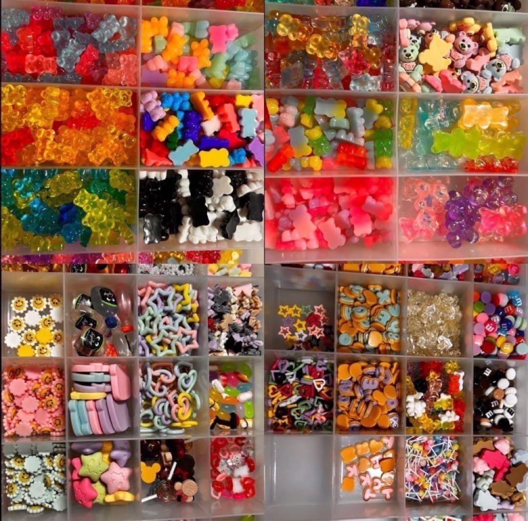 mfsix nail＊お値下げ不可ネイルパーツセット 多色 さまざまな形