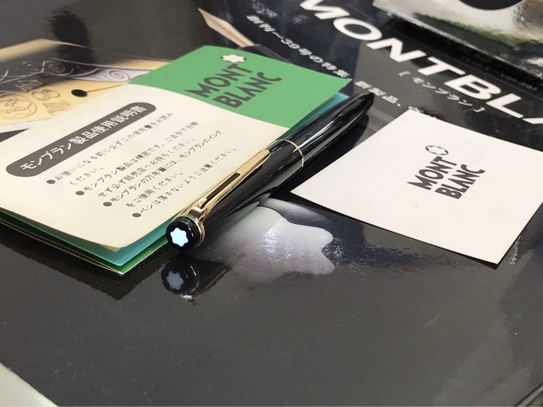 モンブラン　ボールペン★極上品！★ハンマートリガーNo38★現行純正インク装着済