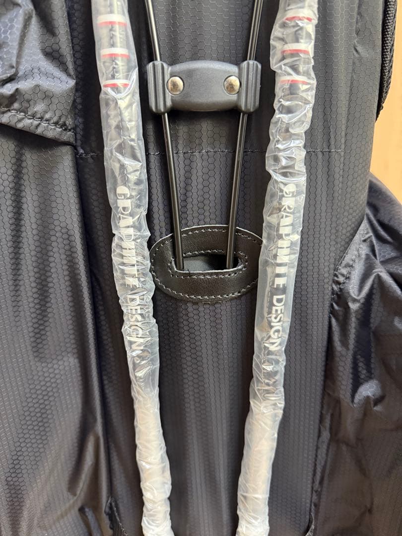 新品★ツアーAD★スタンドキャディバッグ★ツアー支給品★未使用★ゴルフバッグ★黒