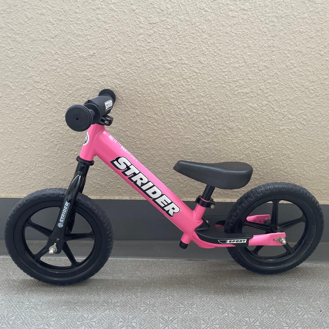 STRIDER 12 SPORT バランスバイク ピンク