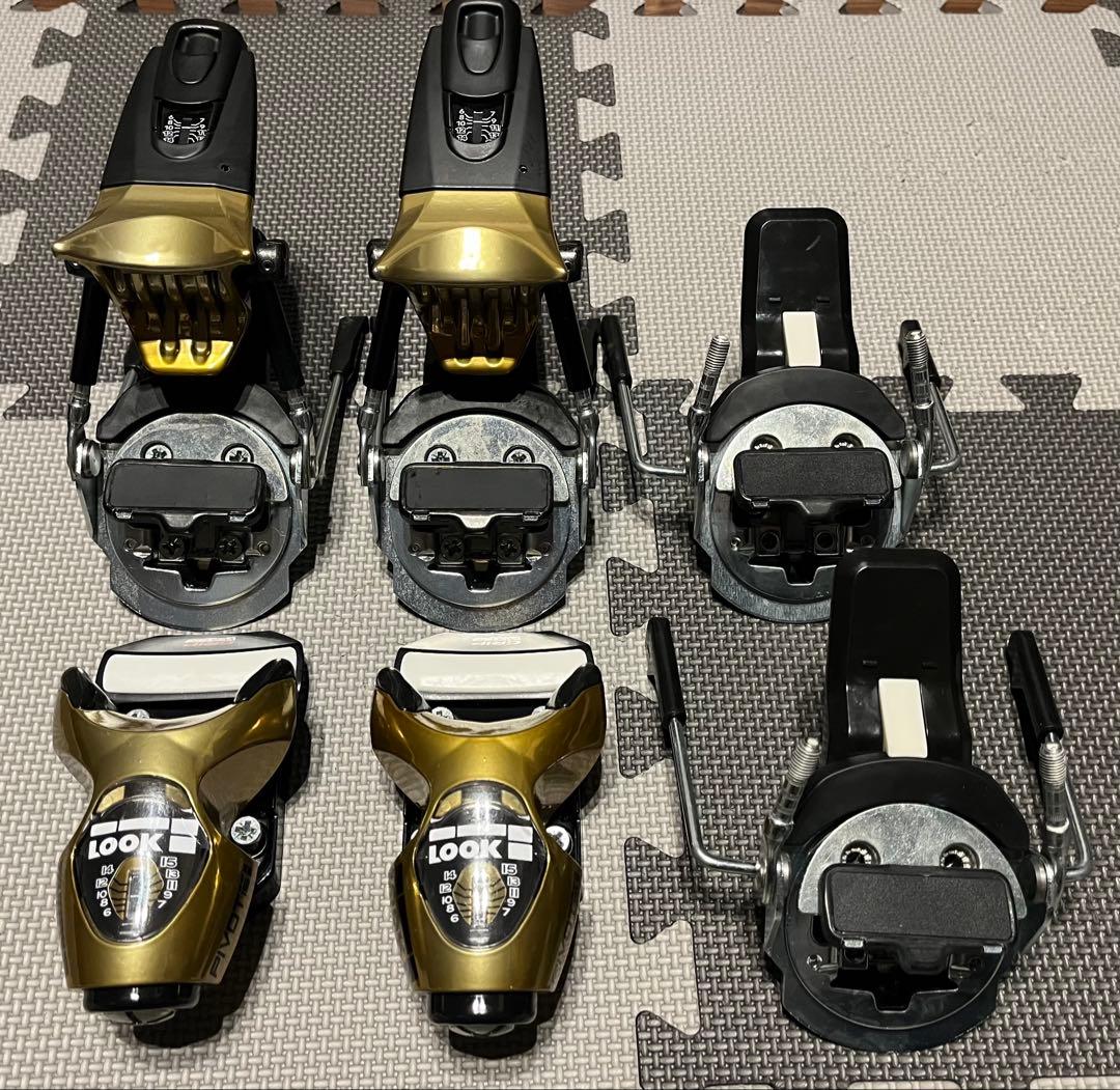 LOOK スキービンディングPIVOT 15 ブレーキ幅75mm 、115mm