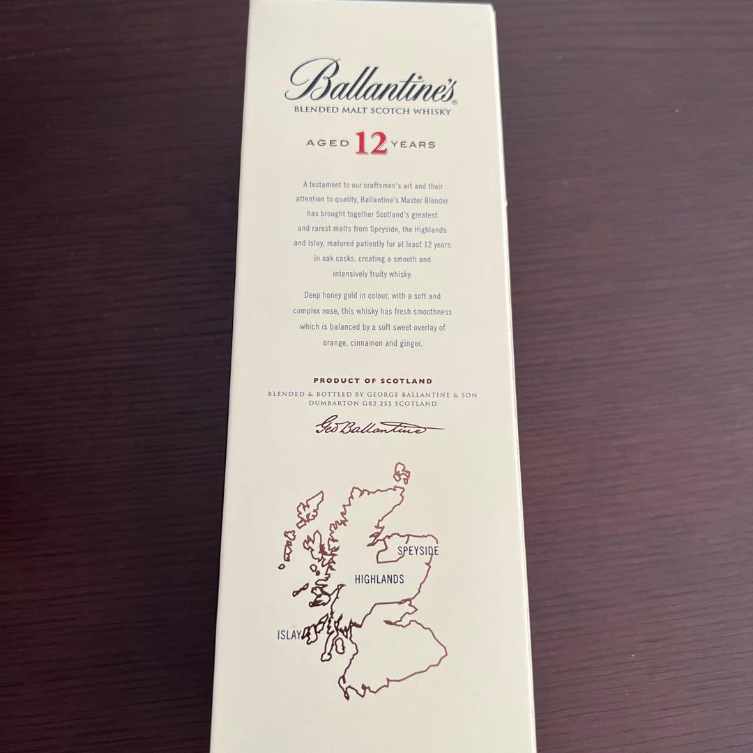 ウイスキー Ballantine's 12 Years Blended Whisky