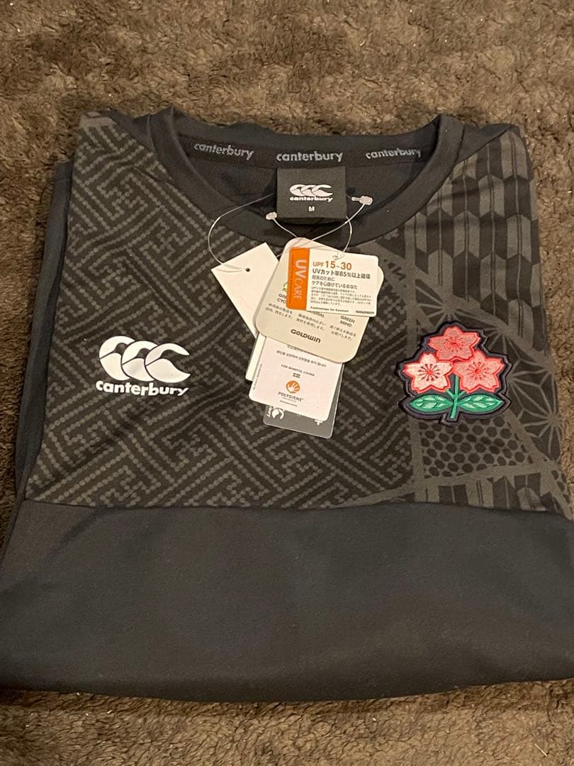 〈新品〉Canterbury レア　ラグビー日本代表 ロング袖シャツ　サイズ M