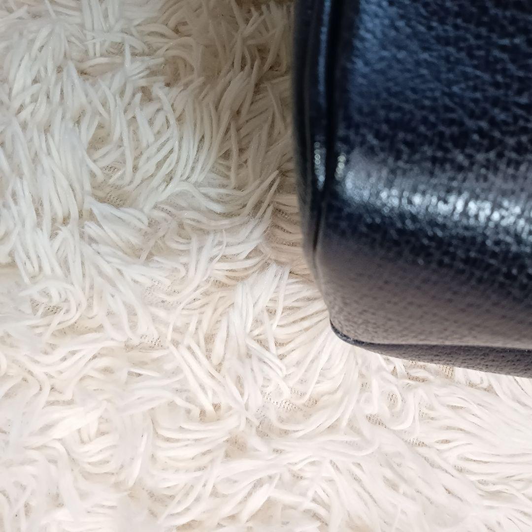 Kitamura キタムラ ハンドバッグ ネイビー　小型