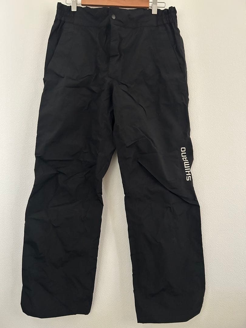 SHIMANO NEXUS レインウェア Lサイズ ブラック 上下セット