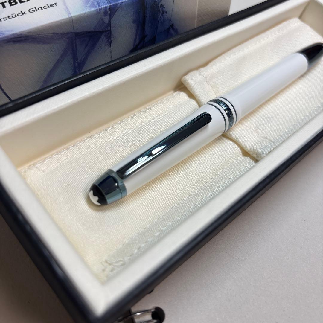 新品 モンブラン マイスターシュテュック グレイシャー クラシック F 万年筆
