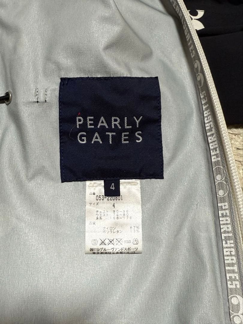 PEARLY GATESパーリーゲイツ 4 マウンテンパーカー 目玉