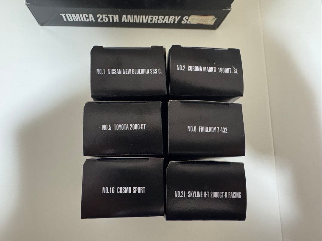 日本製 トミカ イケダ特注 25TH アニバーサリーセット