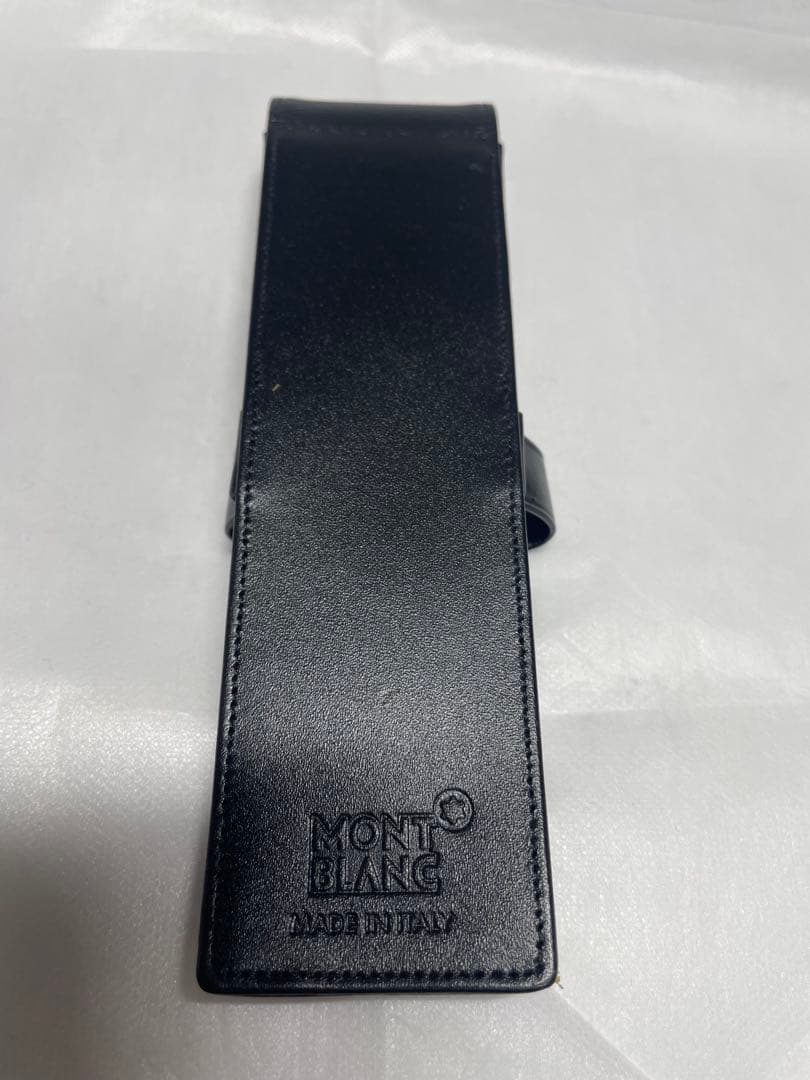 モンブラン　MONTBLANC レザー　ペンケース　2本差し