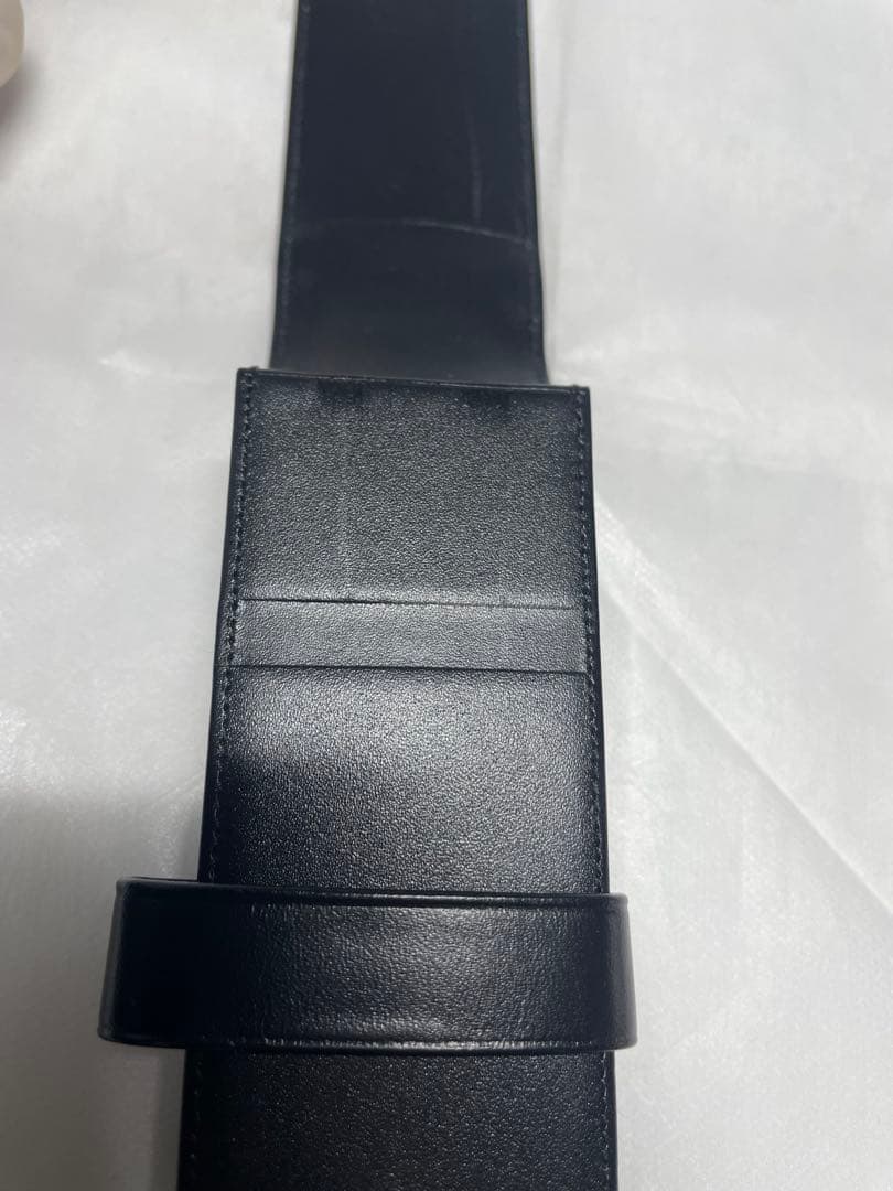 モンブラン　MONTBLANC レザー　ペンケース　2本差し