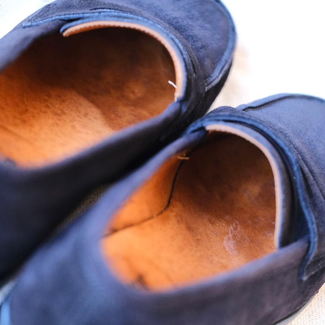 John Lobb ジョンロブ スエードローファーCampus黒45C