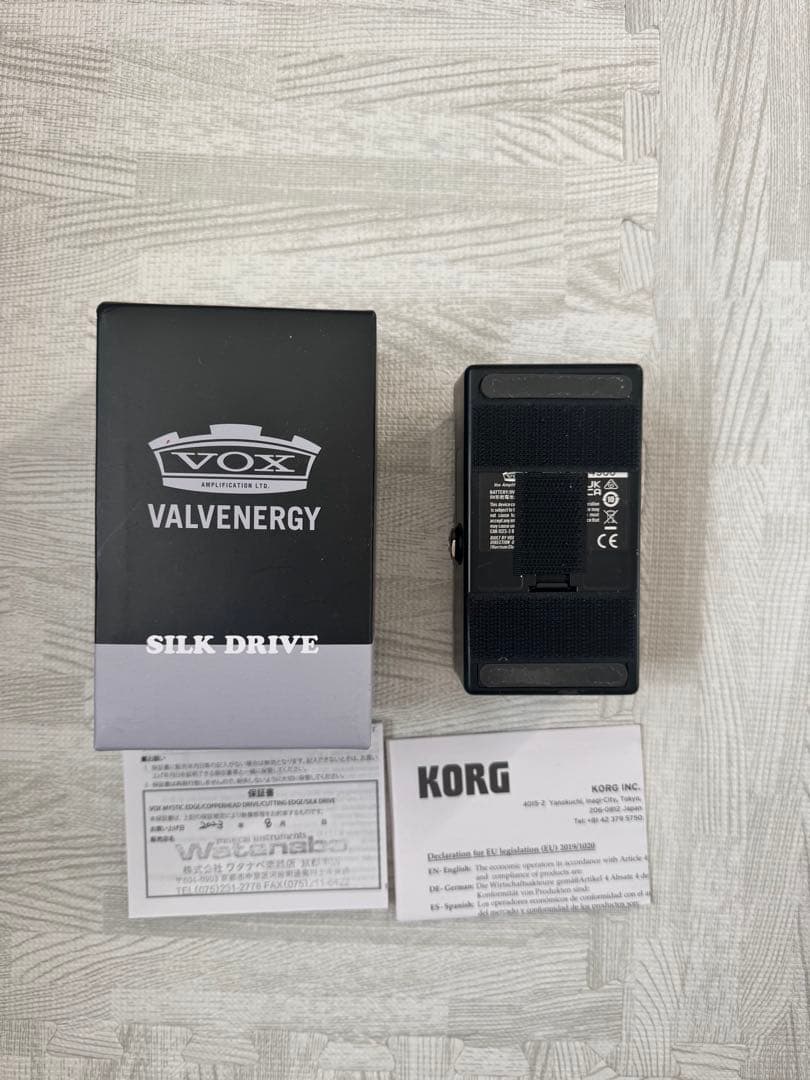 VOX Valvenergy SILK DRIVE ギターエフェクター