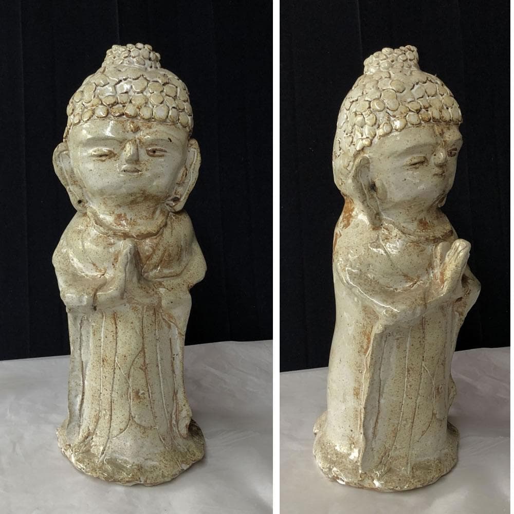 w099 陶器 仏像 仏様 お地蔵様 観音様 大仏様 地蔵菩薩 置物