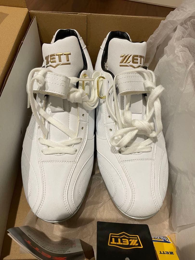 ZETT スパイク　新品　25.5センチ