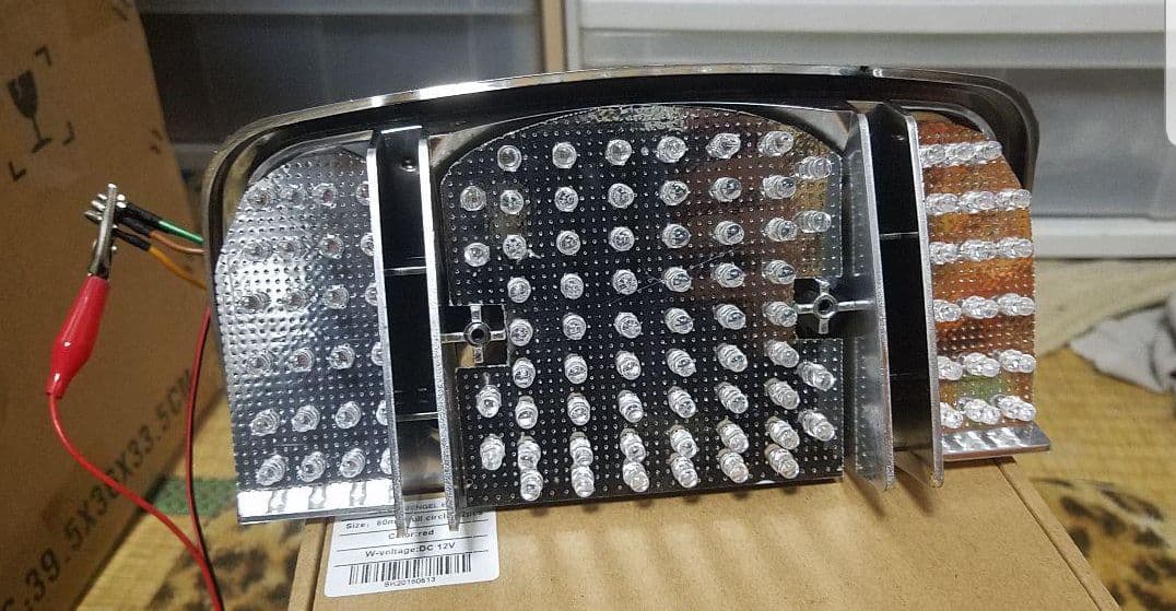 CBX400F 流れるようなled テールランプ　ledウィンカー　2セット