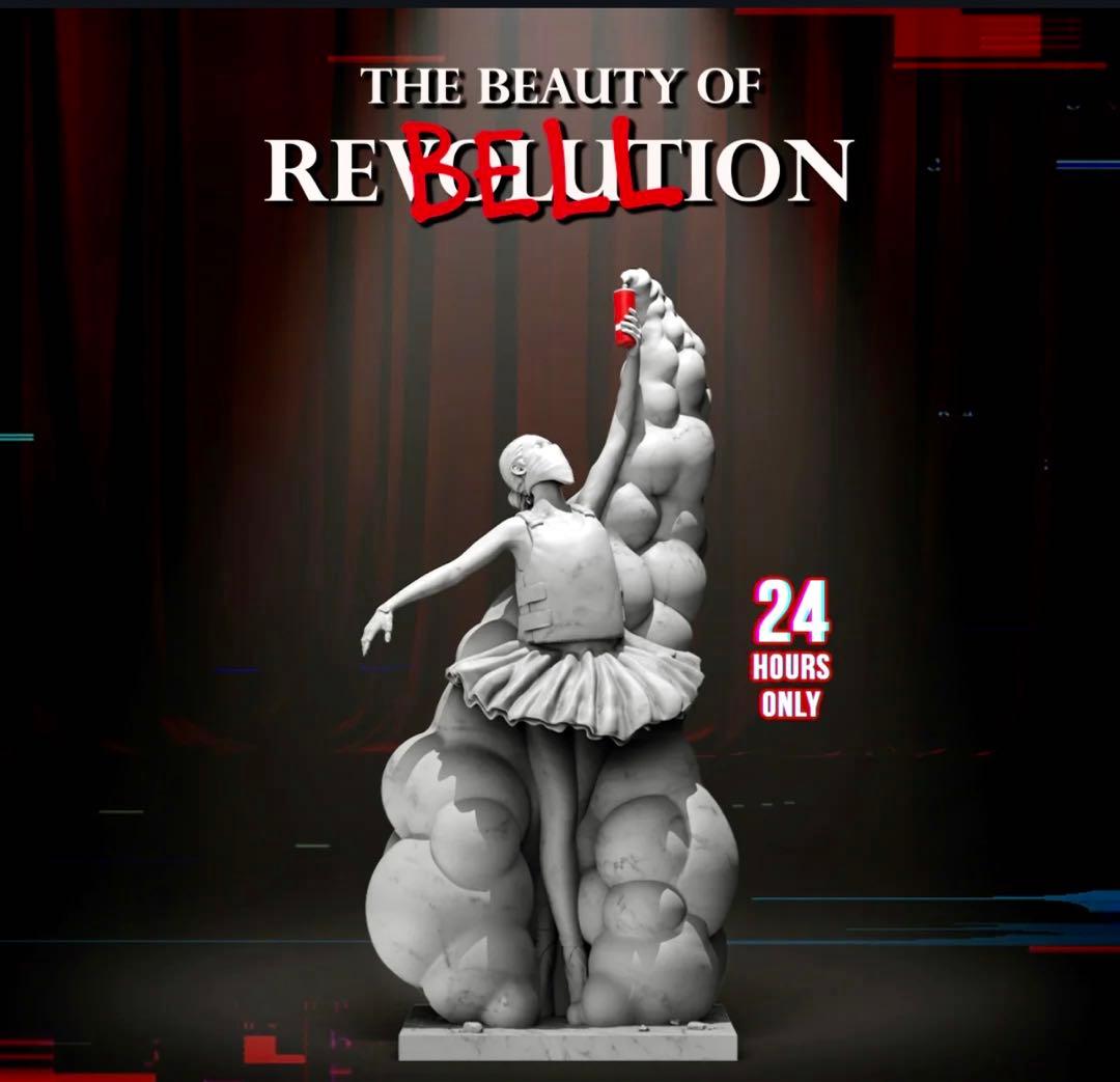 Mighty Jaxx アベル・オクトヴァン「反逆 の美しさ」アートフィギュア