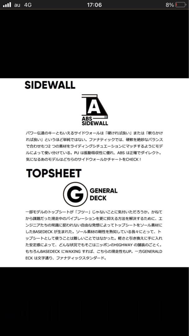 FANATIC スノーボード