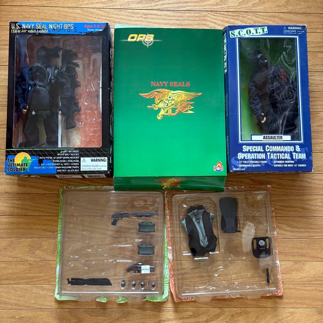 ミリタリーフィギュア多数 武器アクセサリードラゴンモデルズnavy seals