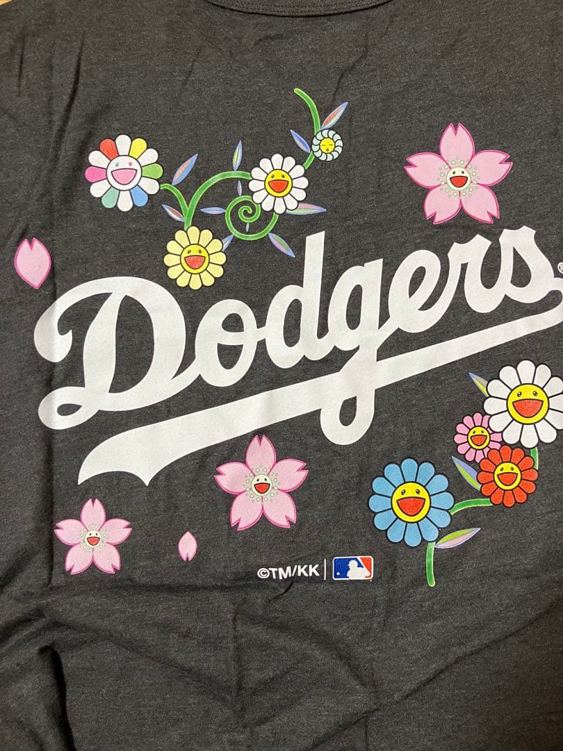 村上隆×ドジャース 2025年ワールドシリーズ優勝Tシャツ M