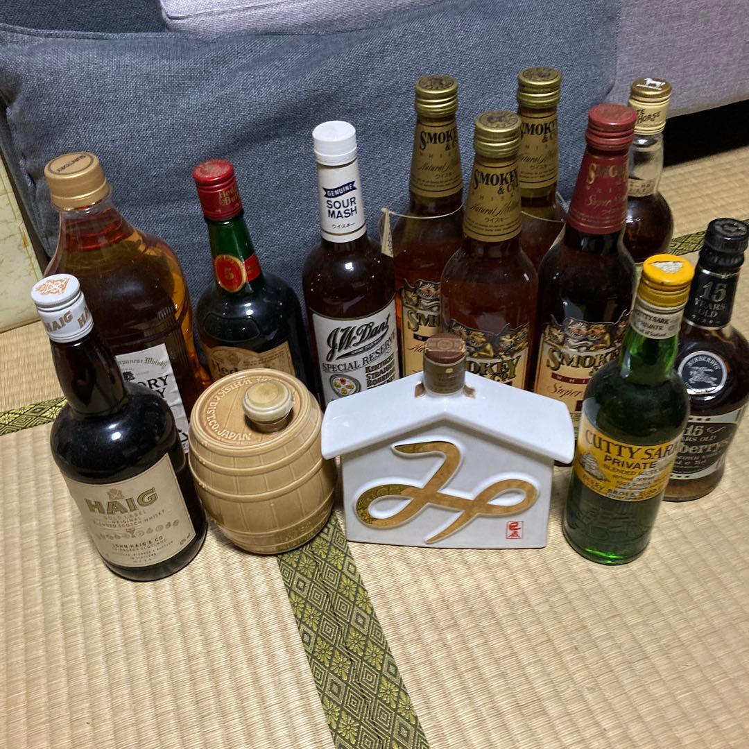 ウイスキー　古酒　まとめ売り　かなり安いので早い者勝ち