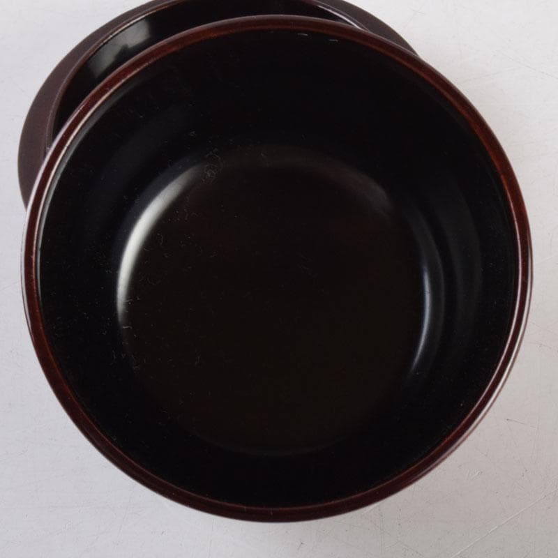 茶道具　清山作　松溜塗　鳥蒔絵　苫屋棗　共箱　V　8583