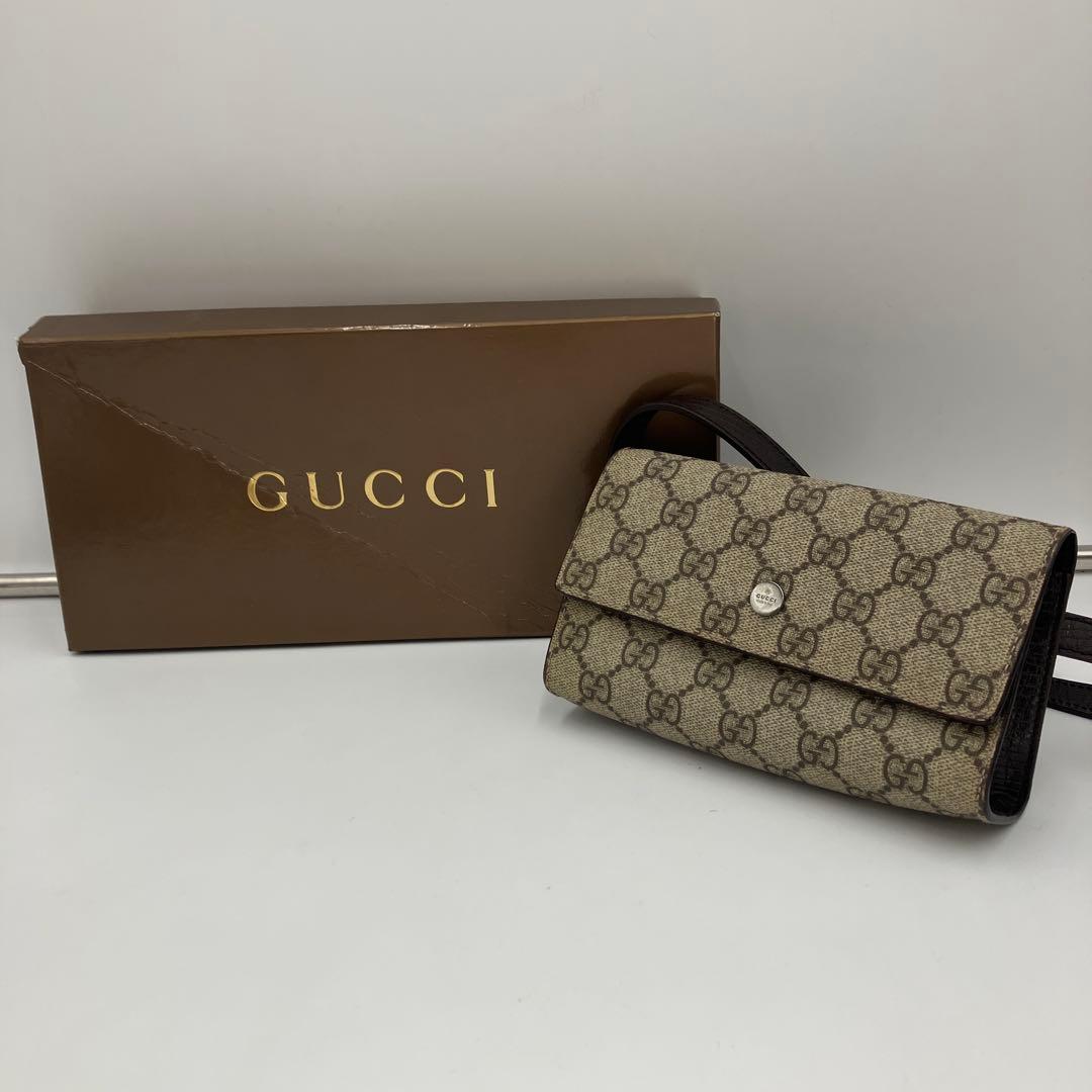 超美品 ✨ GUCCI グッチ 137376 ウエストバッグ
