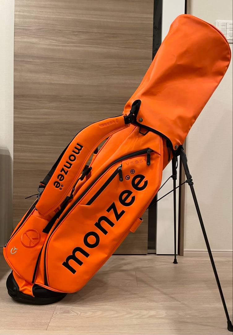 monzee × VESSEL/モンジー × ベゼル　コラボ キャディバッグ