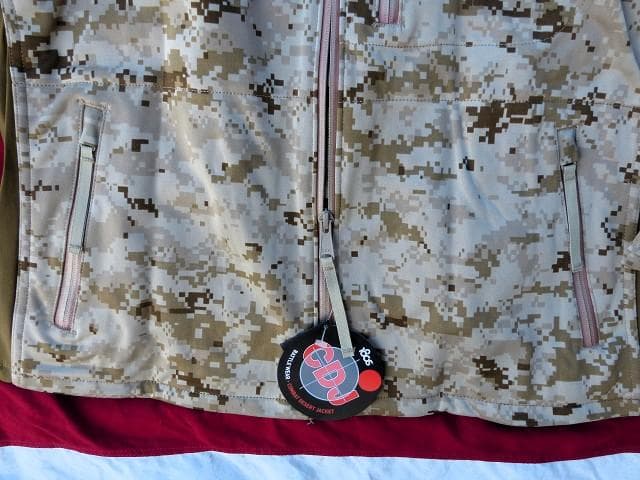 米軍実物　USMC　180S コンバットデザートジャケット M　マーパット　07