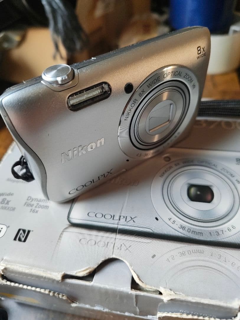 NIKON COOLPIX S3700 バッテリー チャージャー 元箱付き