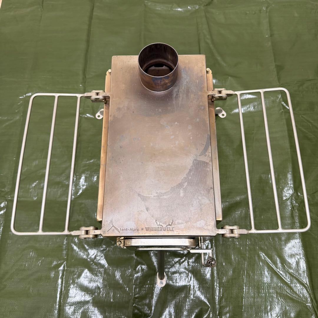 【使用3回】テンマクデザイン 薪ストーブ サイドビューM 外気導入