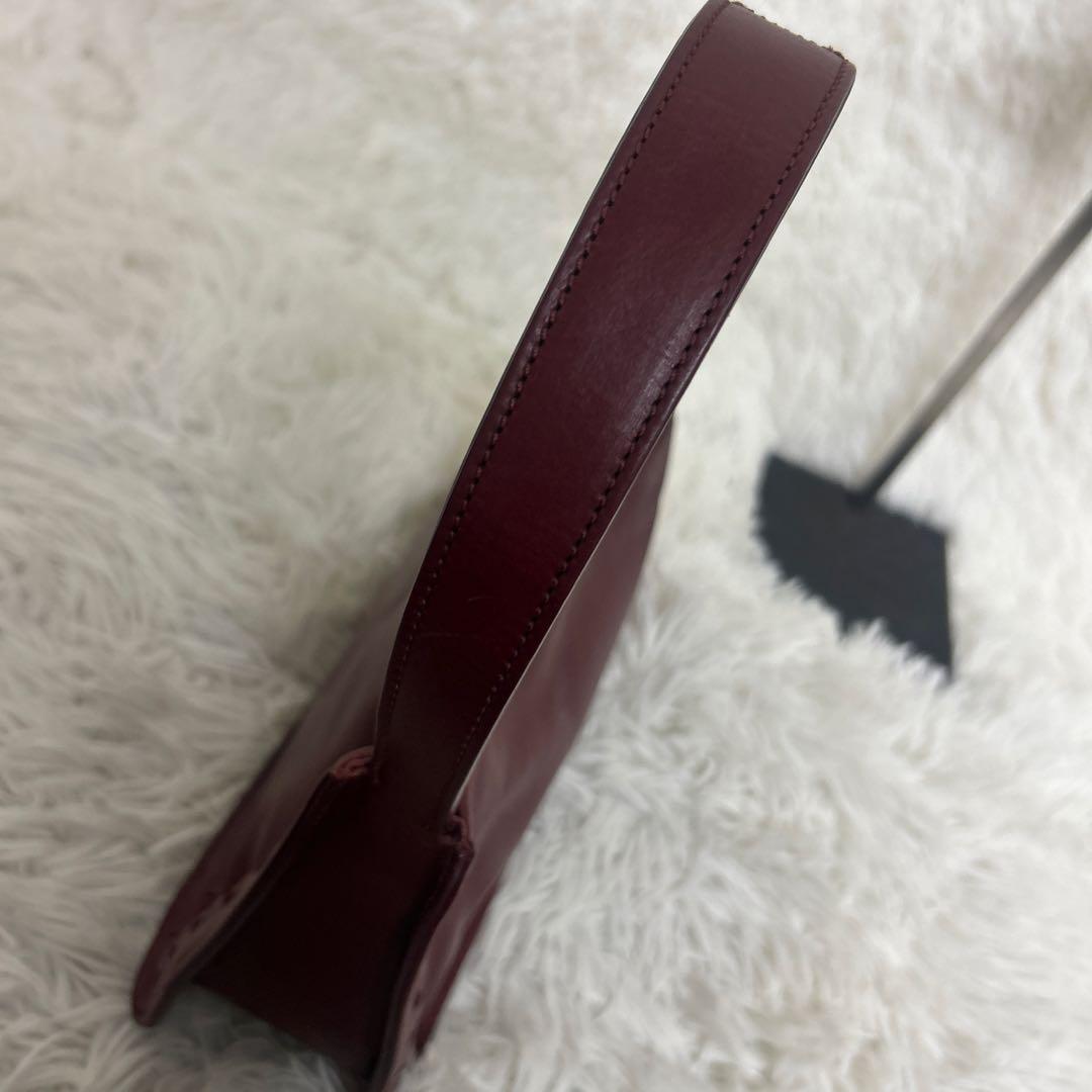 【極美品】オールドコーチ ハンドバッグ ワンショルダー ボルドー