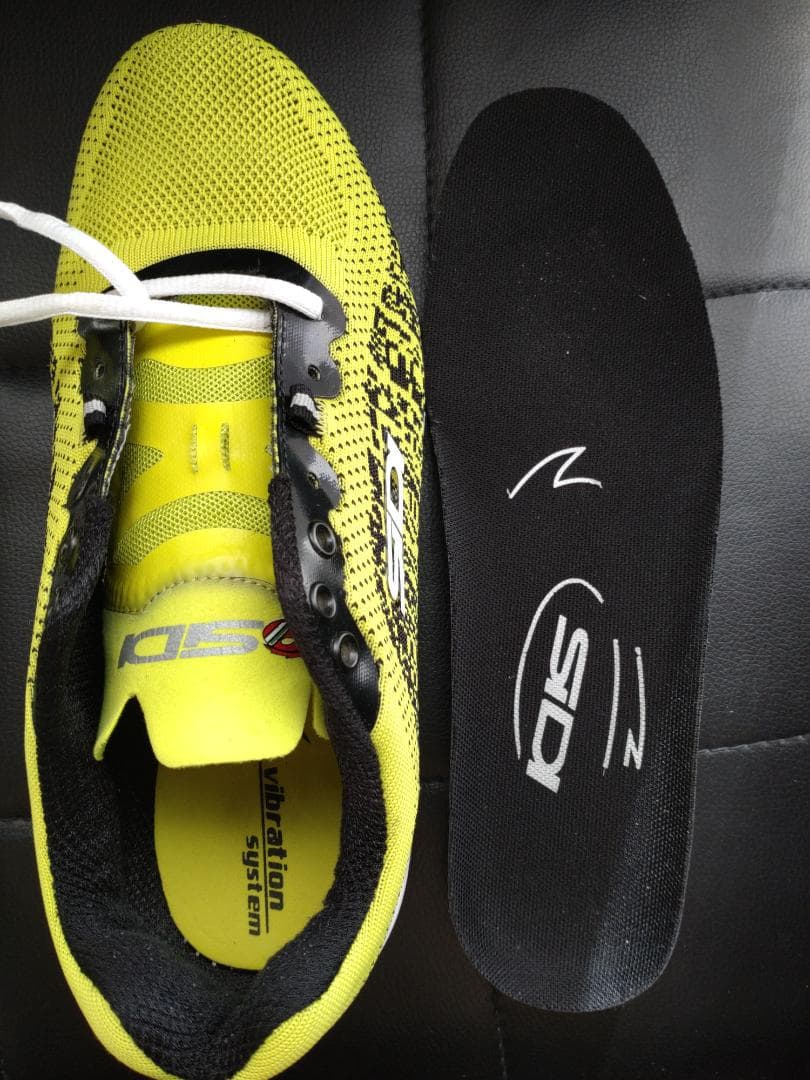 SIDIスニーカー ゴシップ GOSSIP イエロー/ブラック 42(26,5)