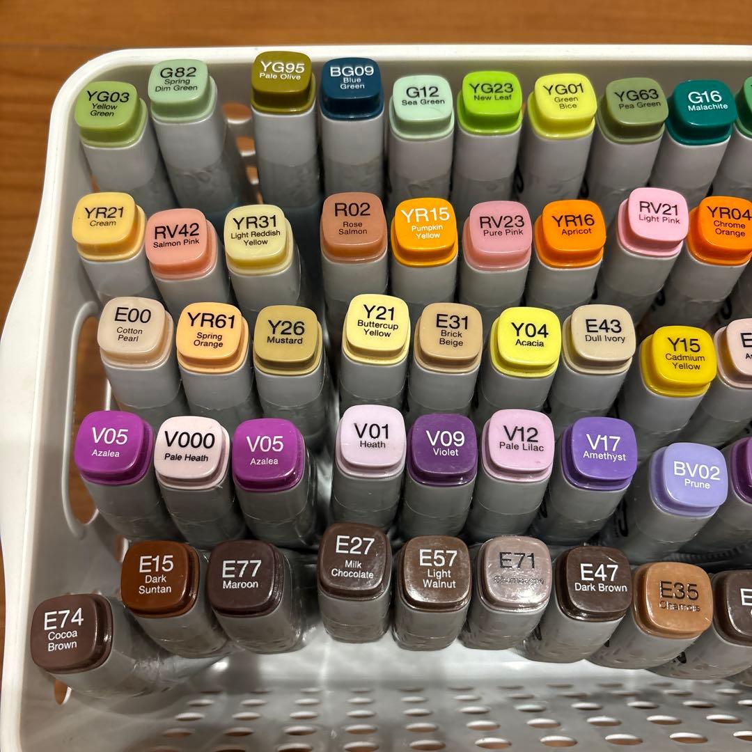 【のんびりやページ】 コピックマーカー 72本セット