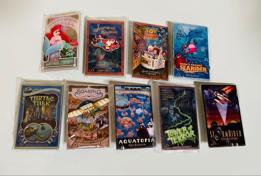 東京ディズニーシー ワンダブルズ ピンバッジ 9個セット