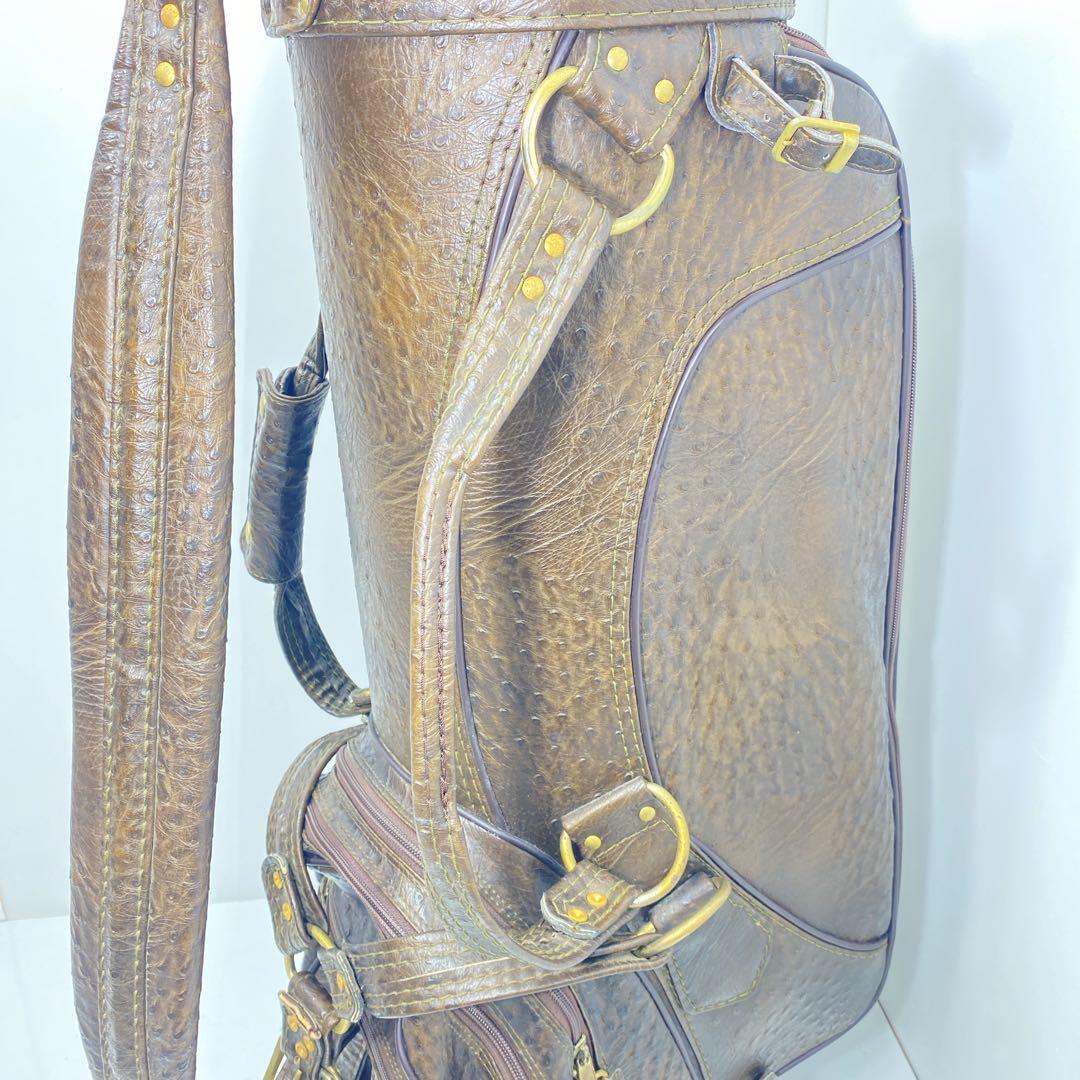 値下げ　ミズノ　グランドモナーク　オーストリッチ　キャディ　バッグ