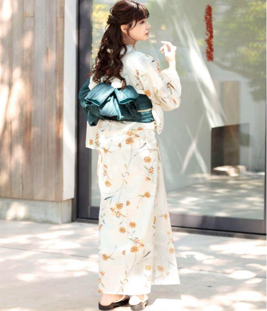 Dita 浴衣 1人着られる（浴衣・兵児帯・下 駄）