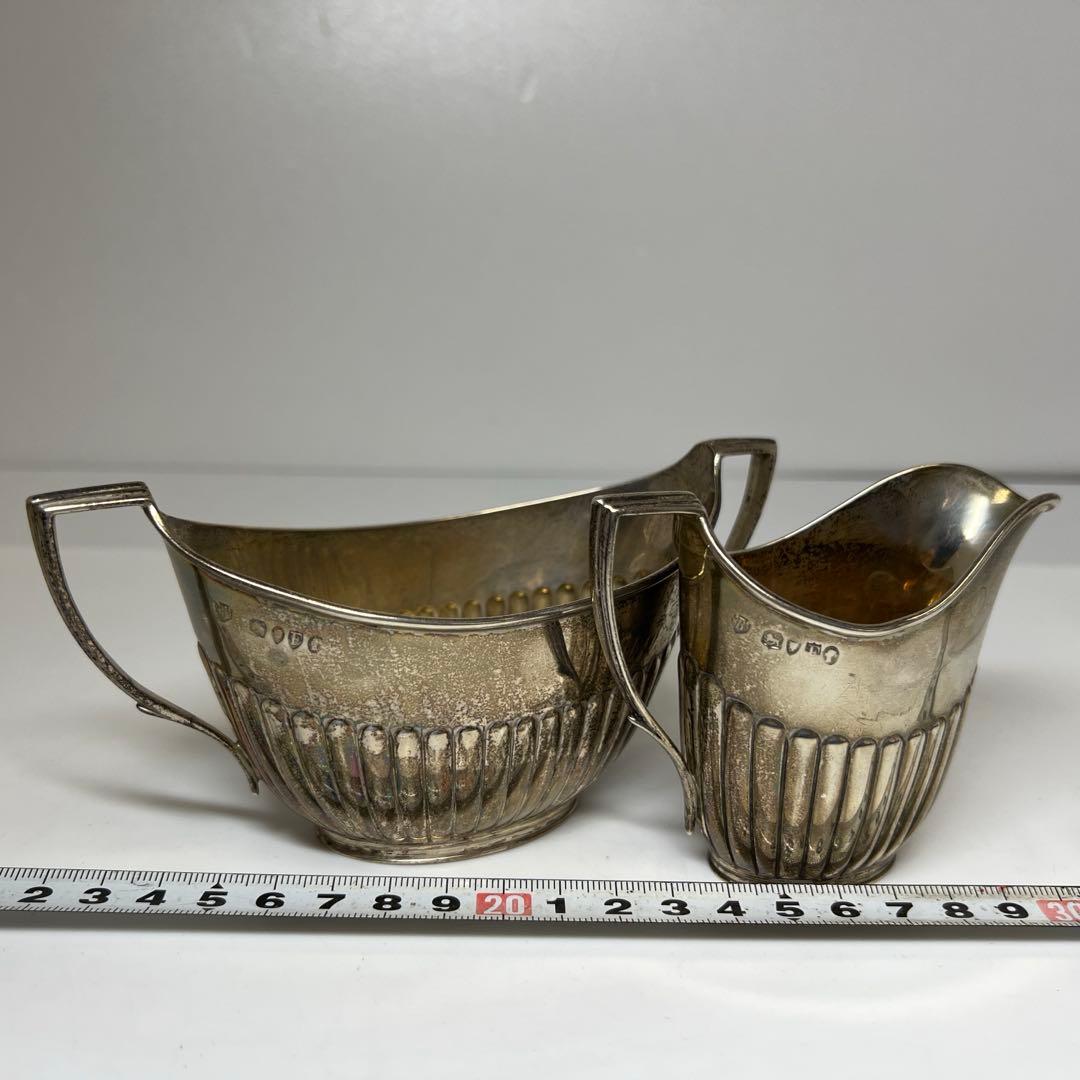 専用　ライオンホールマーク　銀製　ティーセット　509g 東さ8-0131☆2F