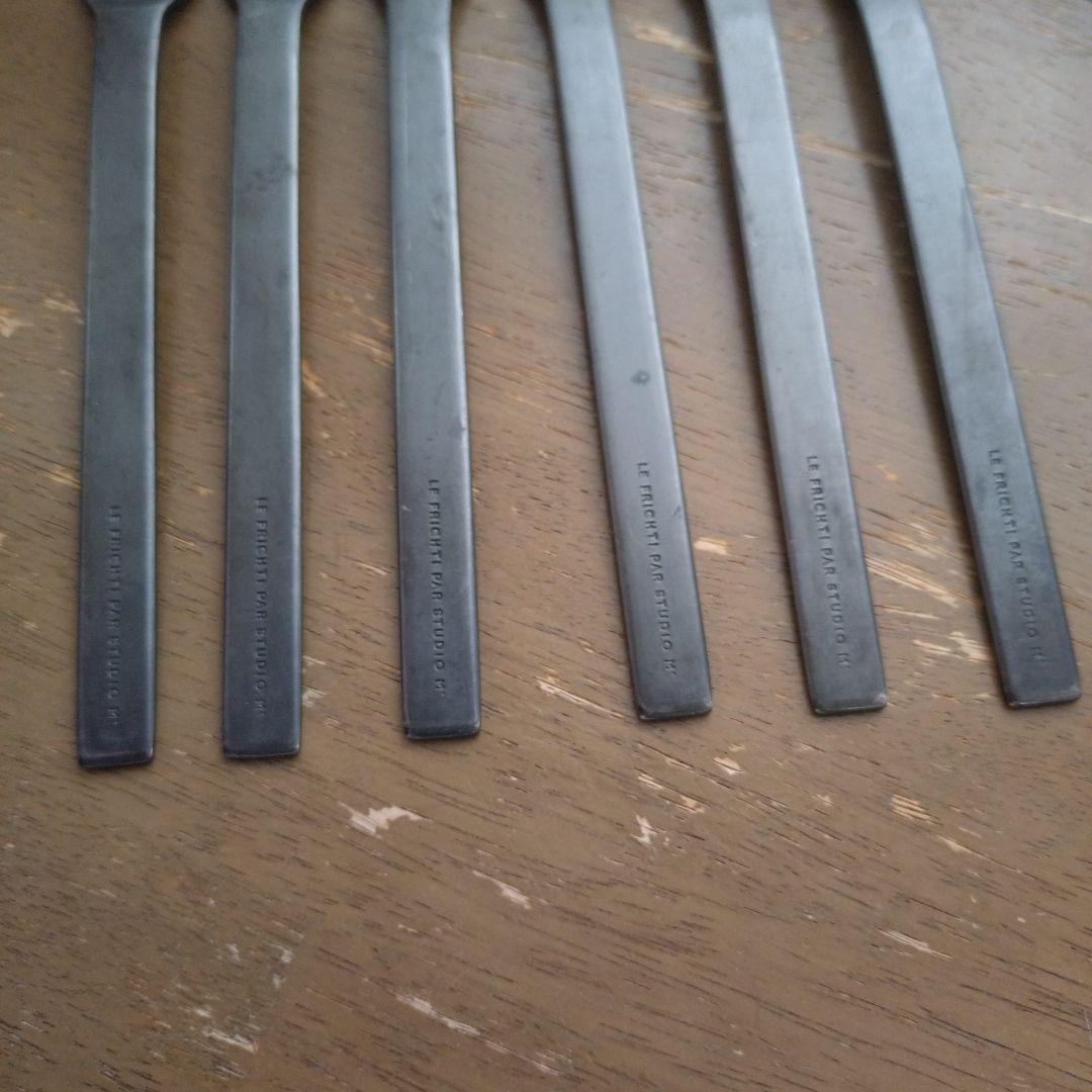 studio m' フリシティブラック ナイフ フォーク　スプーン18本セット