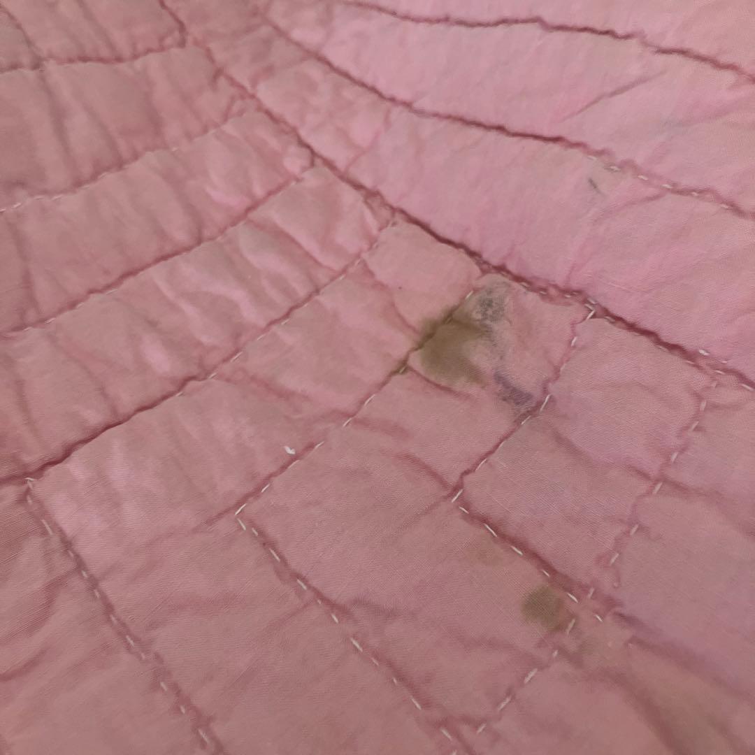 ビンテージフィードサックアニマルUSA99×124 ハンドステッチ ベビーキルト