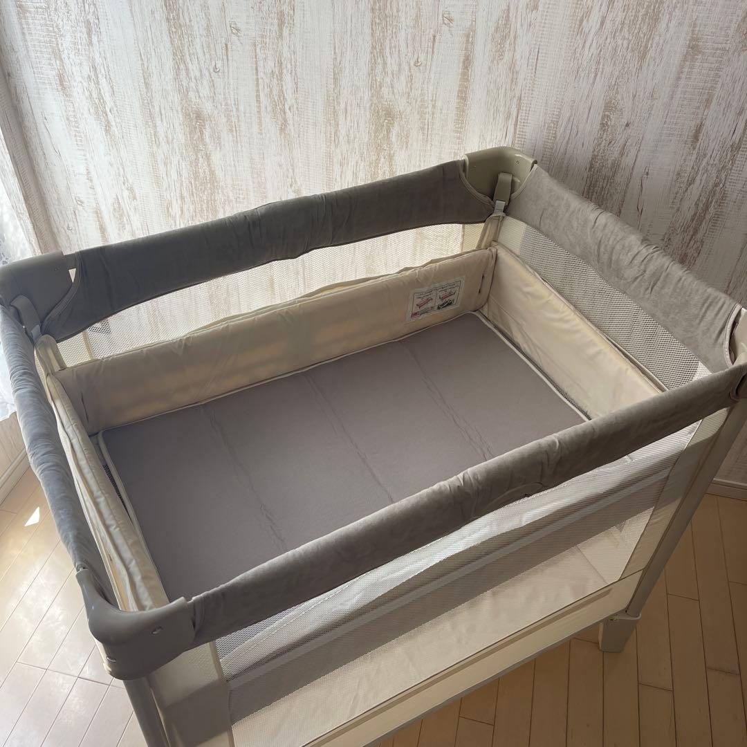 Aprica アップリカ ココネルエアープラス66044折りたたみベビーベッド