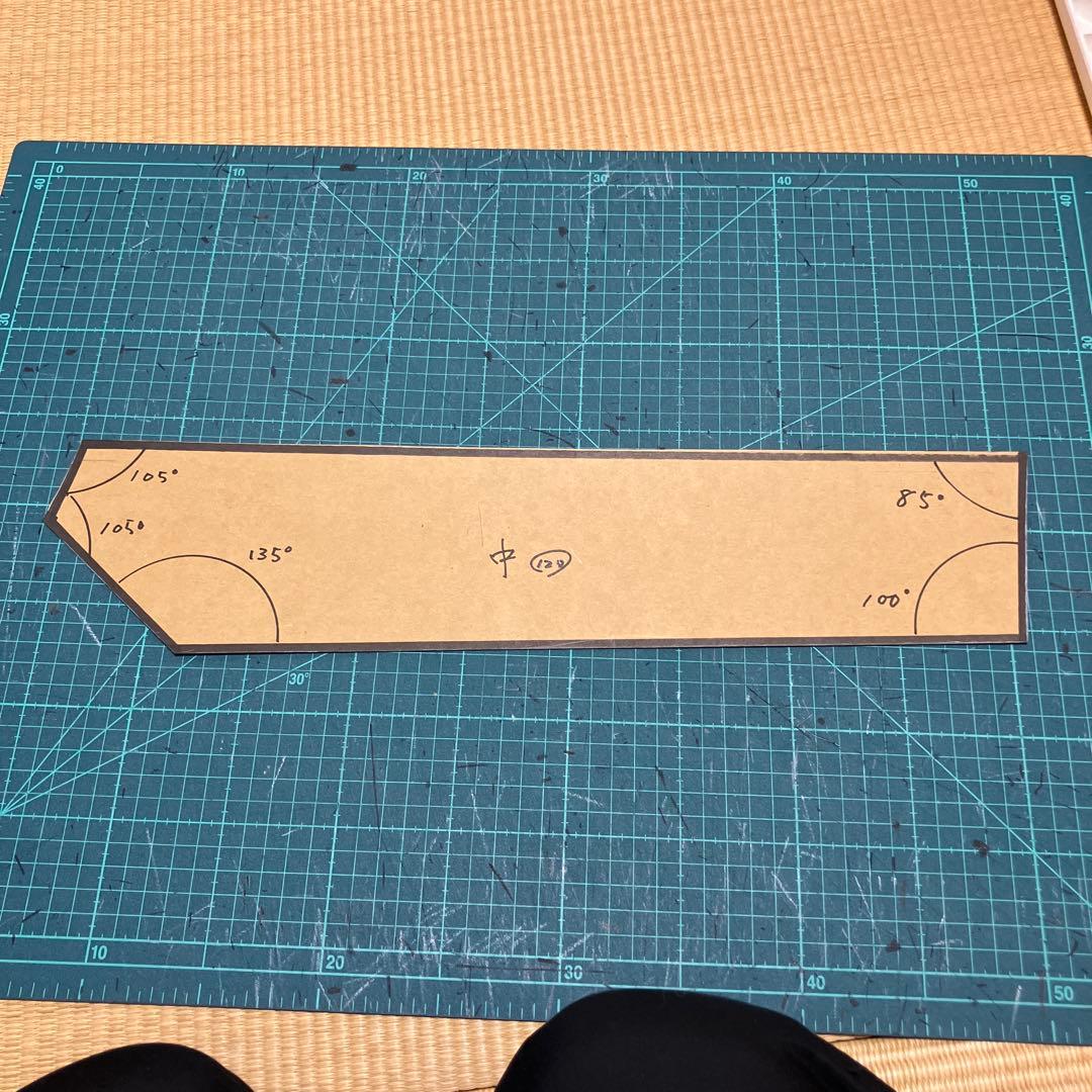 ハンドメイドフレームバッグ　X-PAC マルチカム/トロピック/オリーブ45cm